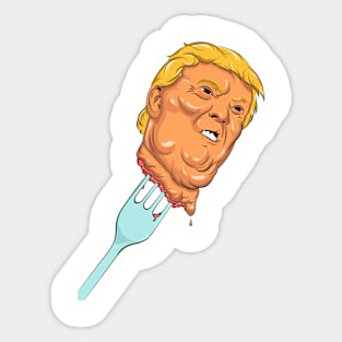 Fork Trump Sticker